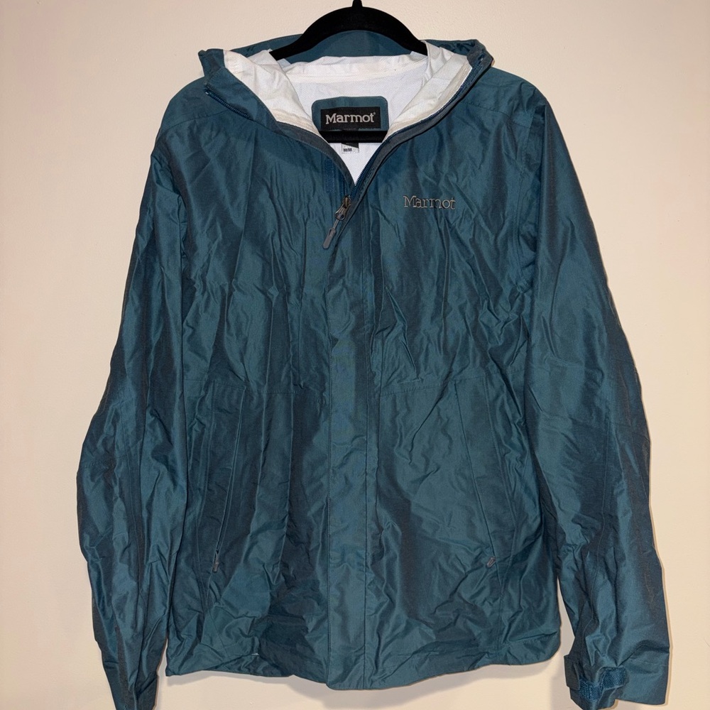 Marmot Men's Teal Raincoat